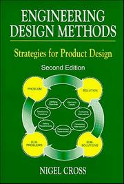 Engineering design methods : strategies for product design