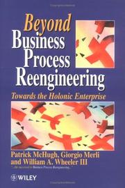 Cover of: Beyond business process reengineering: towards the holonic enterprise