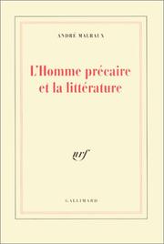 Cover of: L'Homme Précaire et la Littérature