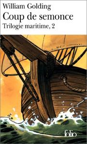 Cover of: Trilogie maritime, tome 2 : Coup de semonce