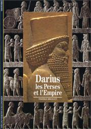 Cover of: Darius : Les Perses et l'Empire