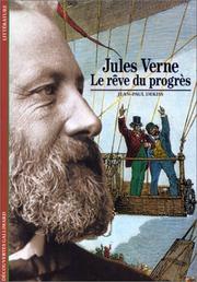 Cover of: Jules Verne : Le Rêve du progrès