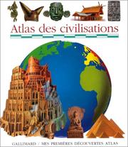 Cover of: Atlas de civilisations