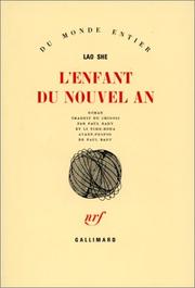 Cover of: L'Enfant du Nouvel An by 老舍