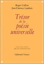 Cover of: Trésor de la poésie universelle