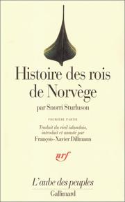 Cover of: Histoire des rois de Norvège
