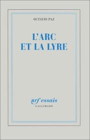 Cover of: L'Arc et la Lyre