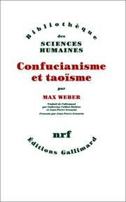 Cover of: Confucianisme et Taoïsme
