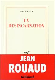 Cover of: La Désincarnation