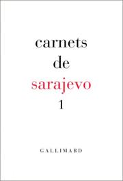 Carnets de Sarajevo by Jean-Marie Laclavetine