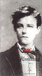 Cover of: L'ABCdaire de Rimbaud