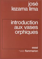 Cover of: Introduction aux vases orphiques