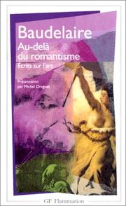 Cover of: Au Dela Du Romantisme Ecrits