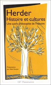 Cover of: Histoire et cultures