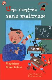 Cover of: Une rentrée sans maîtresse