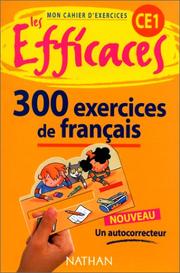 Cover of: Français CE1, 300 exercices