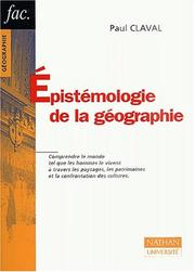 Cover of: Epistémologie de la géographie