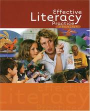 Cover of: Effective Literacy Practice in Years 1 to 4