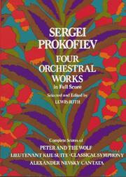 Cover of: Four Orchestral Works by Sergey Prokofiev