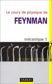 Cover of: Le Cours de physique de Feynman  by Richard Phillips Feynman