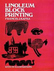 Linoleum block printing by Francis J. Kafka