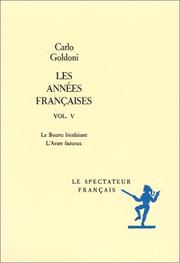 Cover of: Les années françaises