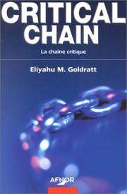 Critical Chain by Eliyahu M. Goldratt