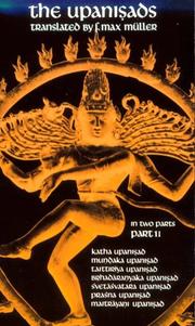 Cover of: The Upanishads, Part II by F. Max Müller