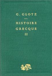Cover of: Histoire grecque, tome 2 : La Grèce au Ve siècle