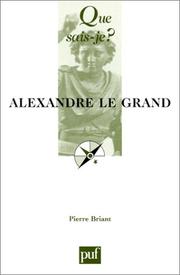 Cover of: Alexandre le Grand