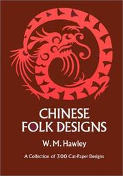 Cover of: Chinese folk designs