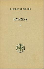 Cover of: Hymnes, tome 2