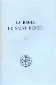 Cover of: La règle de saint Benoît, tome 1