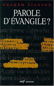 Cover of: Parole d'Evangile?