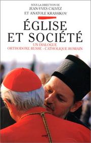 Cover of: Eglise et société by Jean-Yves Calvez, Anatole Krassikov