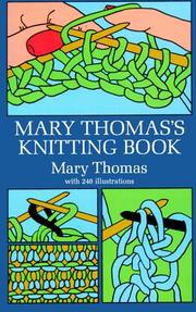 Cover of: Mary Thomas's knitting book
