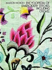 Cover of: Encyclopedia of embroidery stitches, including crewel