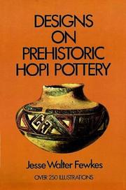 Cover of: Designs on prehistoric Hopi pottery