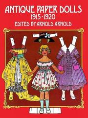 Cover of: Antique Paper Dolls: 1915-1920 (Antique Paper Dolls, 1915-1920)