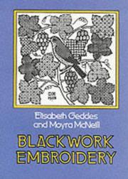 Blackwork embroidery by Elisabeth Geddes
