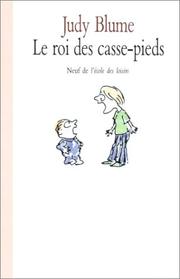 Cover of: Le Roi DES Casse-Pieds = Superfudge by Judy Blume