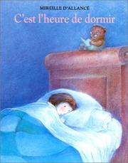 Cover of: C'est l'heure de dormir