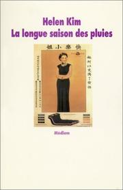 Cover of: La longue saison des pluies