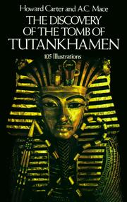 Cover of: The Discovery of the Tomb of Tutankhamen by Carter, Howard, A. C. Mace