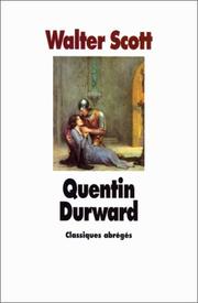 Cover of: Quentin Durward by Sir Walter Scott, L. Bombled