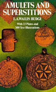 Cover of: Amulets and superstitions