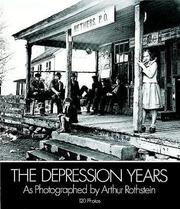 Cover of: The depression years