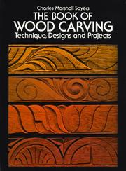 Cover of: The book of wood carving