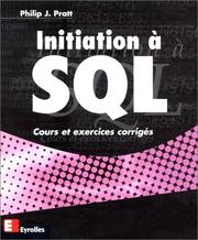 Cover of: Initiation à SQL