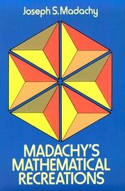 Cover of: Madachy's Mathematical recreations